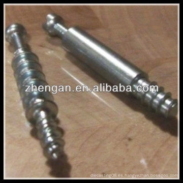 Conector de tornillo de bloqueo de leva de muebles